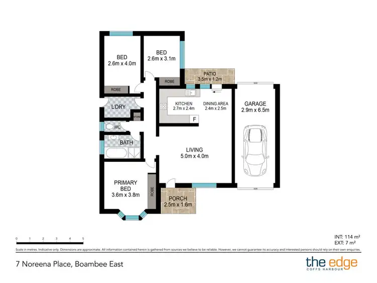 Floorplan of Homely house listing, 7 Noreena Place, Boambee East NSW 2452
