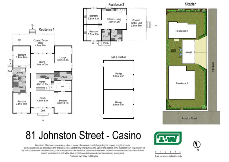 Floorplan of Homely house listing, 81 Johnston Street, Casino NSW 2470