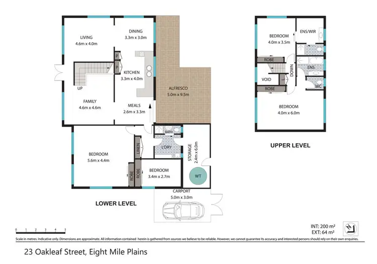 Floorplan of Homely house listing, 23 OAKLEAF ST, Eight Mile Plains QLD 4113