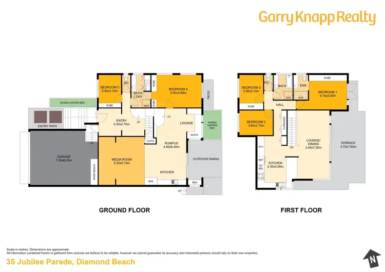 Floorplan of Homely house listing, 35 Jubilee Parade, Diamond Beach NSW 2430