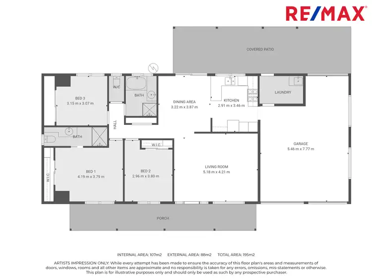 Floorplan of Homely house listing, 7 McCall Place, Bli Bli QLD 4560