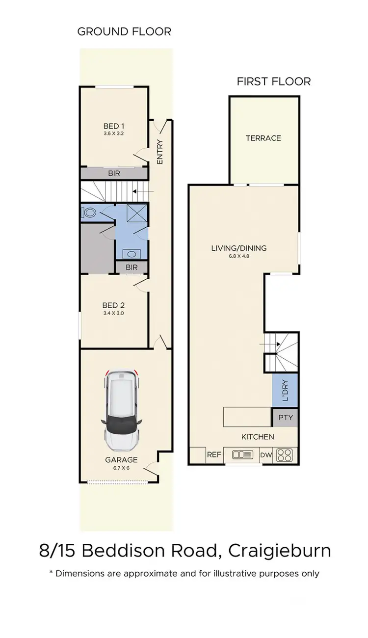 Floorplan of Homely house listing, 8/1-15 Beddison Road, Craigieburn VIC 3064