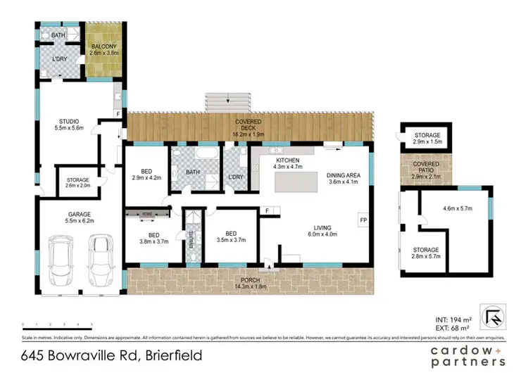 Floorplan of Homely rural property listing, 645 Bowraville Road, Bellingen NSW 2454