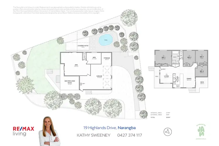Floorplan of Homely house listing, 19 Highlands Drive, Narangba QLD 4504