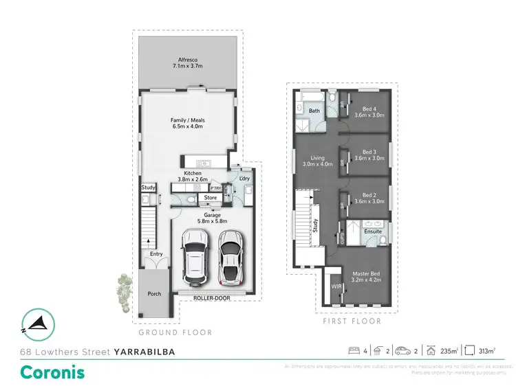 Floorplan of Homely house listing, 68 Lowthers Street, Yarrabilba QLD 4207