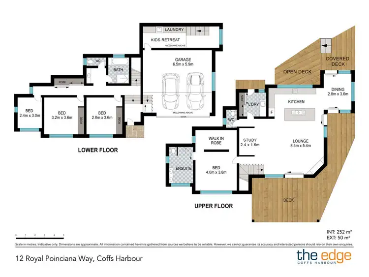 Floorplan of Homely house listing, 12 Royal Poinciana Way, Coffs Harbour NSW 2450