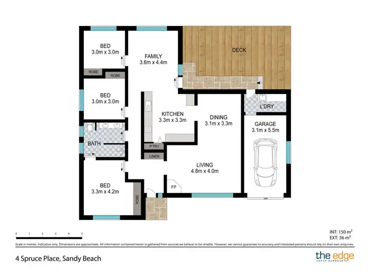Floorplan of Homely house listing, 4 Spruce Place, Sandy Beach NSW 2456