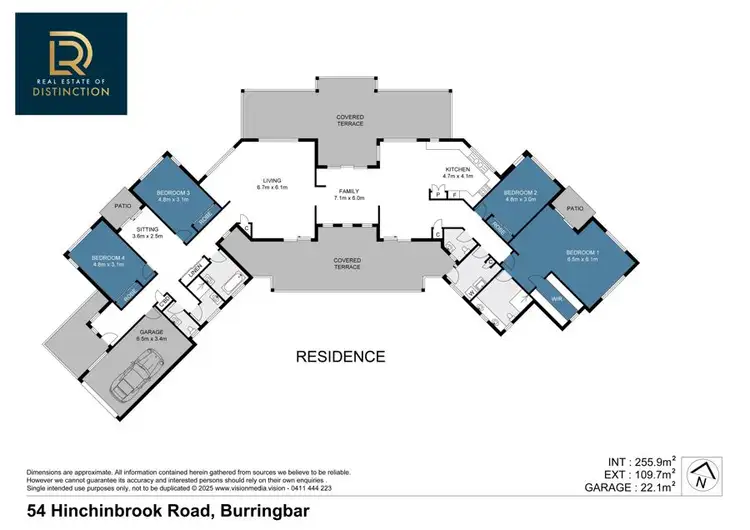 Floorplan of Homely house listing, 54 Hinchinbrook Road, Burringbar NSW 2483