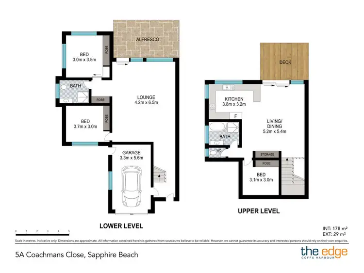 Floorplan of Homely house listing, 5a Coachmans Close, Sapphire Beach NSW 2450