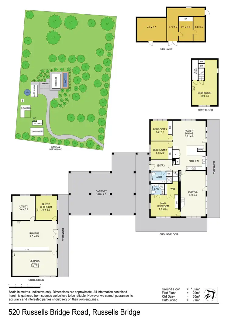 Floorplan of Homely rural property listing, 520 Russells Bridge Road, Russells Bridge VIC 3331