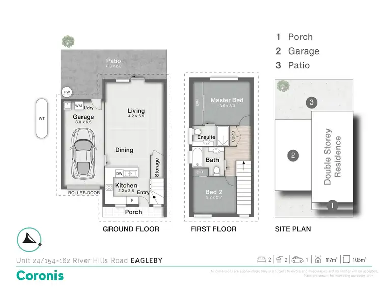 Floorplan of Homely house listing, 24/154 River Hills Road, Eagleby QLD 4207