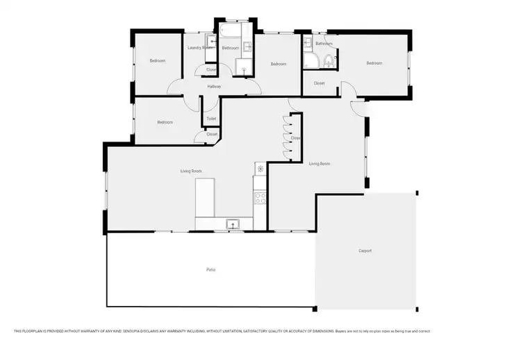 Floorplan of Homely house listing, 5 Leake Street, Eaton WA 6232