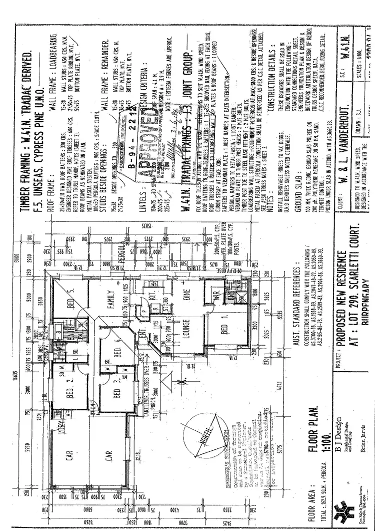 Floorplan of Homely house listing, 6 Scarletti Court, Burpengary QLD 4505