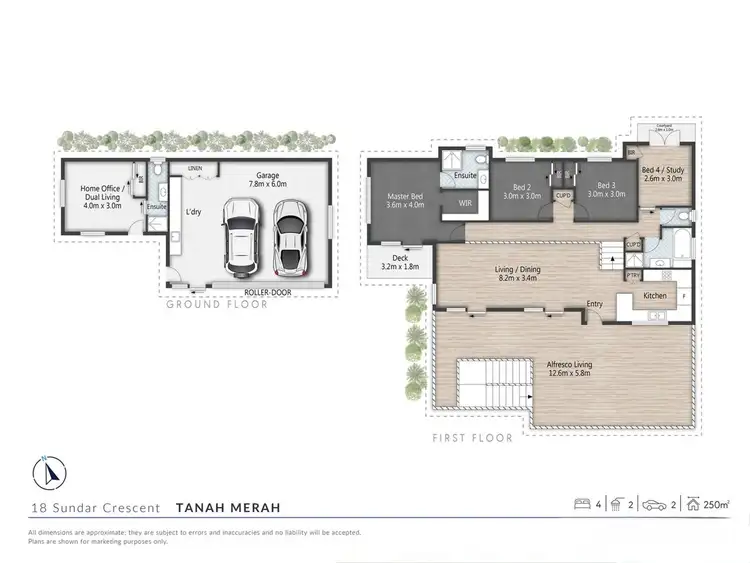 Floorplan of Homely house listing, 18 Sundar Crescent, Tanah Merah QLD 4128