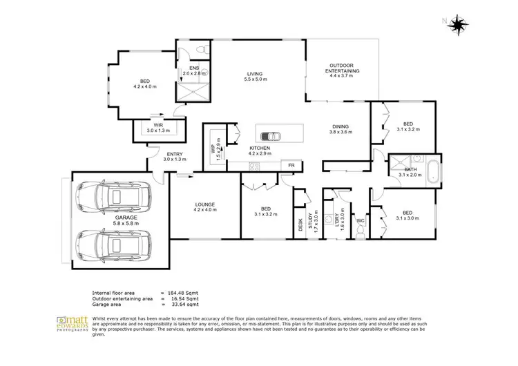 Floorplan of Homely house listing, 47 Calypso Crescent, Middle Ridge QLD 4350