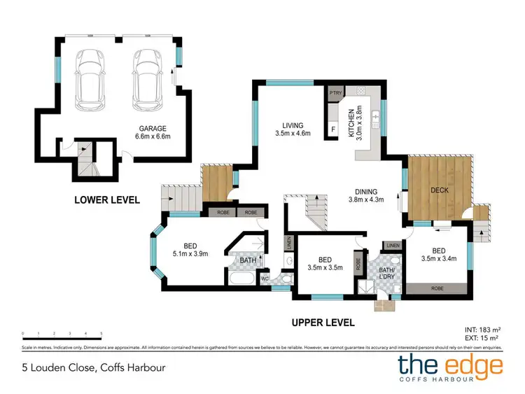 Floorplan of Homely house listing, 5 Louden Close, Coffs Harbour NSW 2450