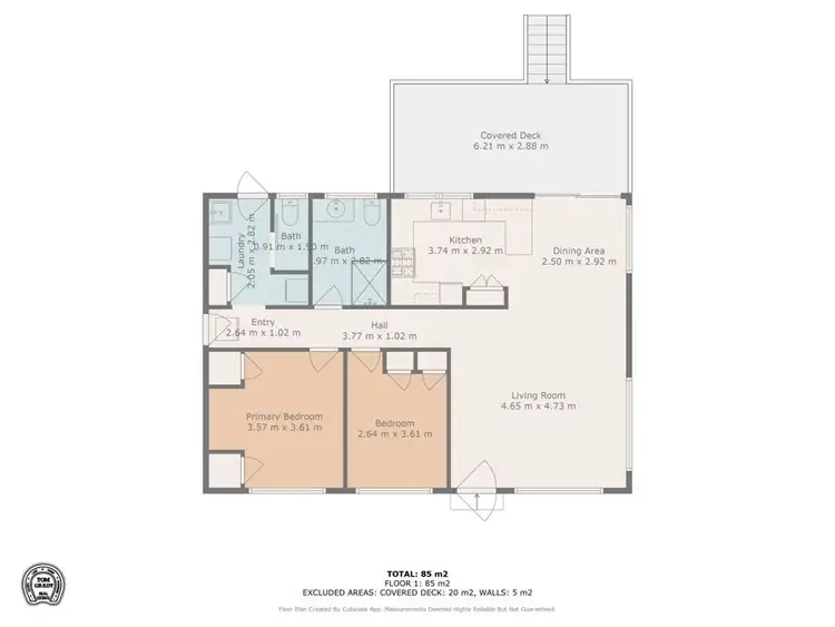 Floorplan of Homely rural property listing, 127 Cliff Jones Road, Curra QLD 4570