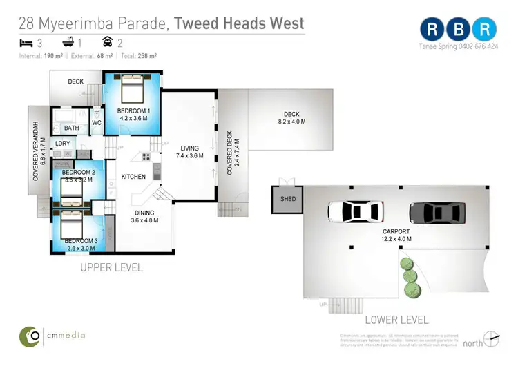 Floorplan of Homely house listing, 28 Myeerimba Parade, Tweed Heads West NSW 2485