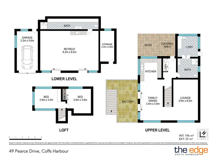 Floorplan of Homely house listing, 49 Pearce Drive, Coffs Harbour NSW 2450