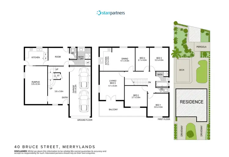 Floorplan of Homely house listing, 40 Bruce Street, Merrylands NSW 2160