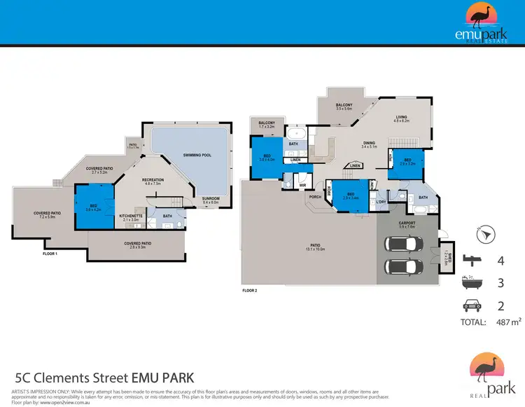 Floorplan of Homely house listing, 5c Clements Street, Emu Park QLD 4710