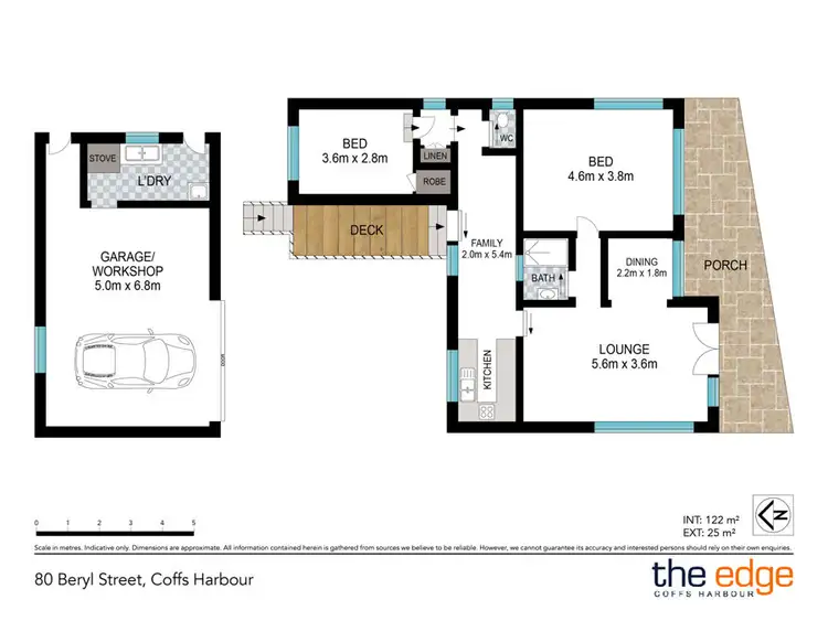 Floorplan of Homely house listing, 80 Beryl Street, Coffs Harbour NSW 2450