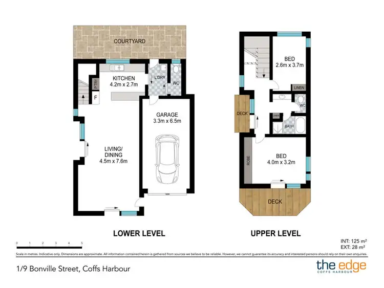 Floorplan of Homely townhouse listing, 1/9 Bonville Street, Coffs Harbour NSW 2450