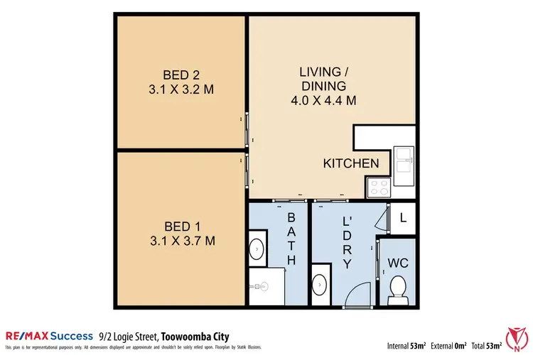 Floorplan of Homely house listing, 9/2 Logie Street, Toowoomba City QLD 4350