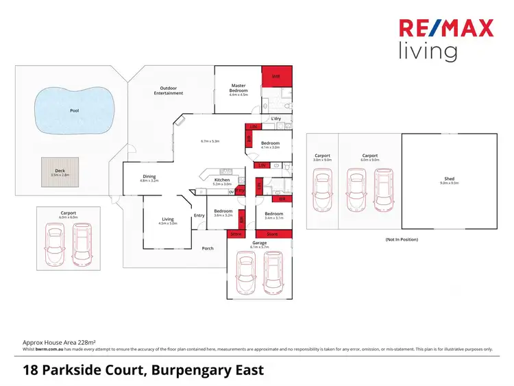 Floorplan of Homely rural property listing, 18-20 Parkside Court, Burpengary East QLD 4505
