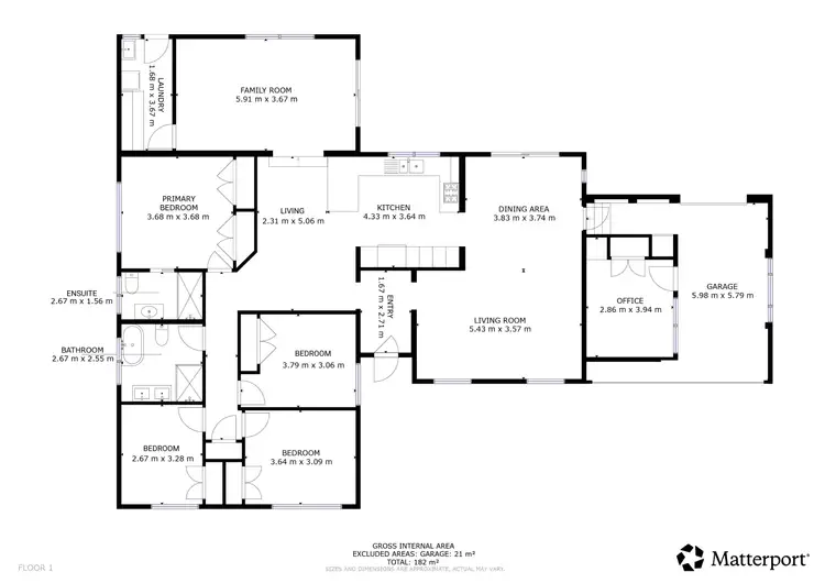 Floorplan of Homely house listing, 3 Ocean Spray Close, Toormina NSW 2452