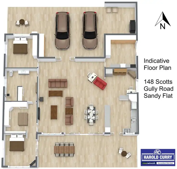 Floorplan of Homely rural property listing, 148 Scotts Gully Road, Sandy Flat via, Tenterfield NSW 2372