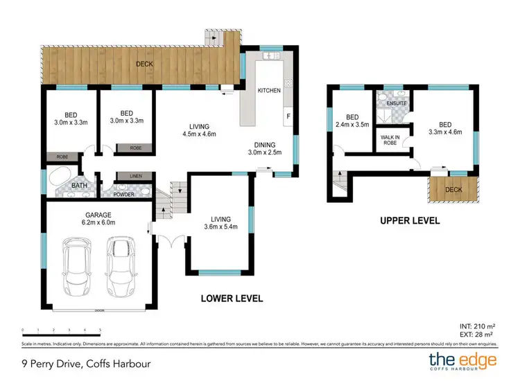 Floorplan of Homely house listing, 9 Perry Drive, Coffs Harbour NSW 2450