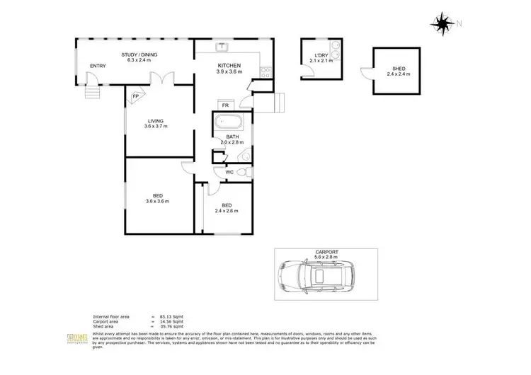 Floorplan of Homely house listing, 144 Hill Street, Newtown QLD 4350