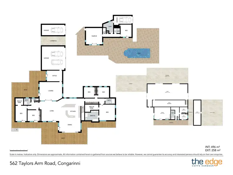 Floorplan of Homely rural property listing, 562 Taylors Arm Rd, Congarinni NSW 2447