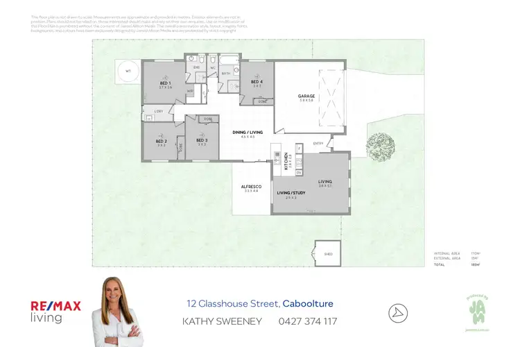 Floorplan of Homely house listing, 12 Glasshouse Street, Caboolture QLD 4510
