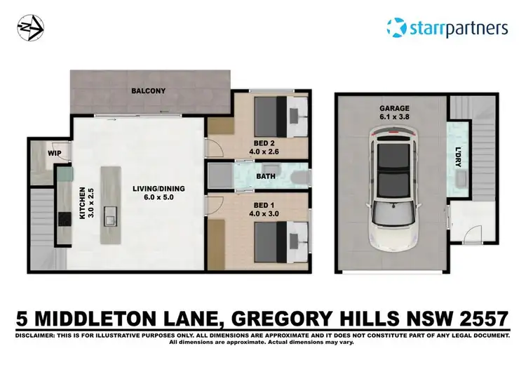 Floorplan of Homely house listing, 5 Middleton Lane, Gregory Hills NSW 2557