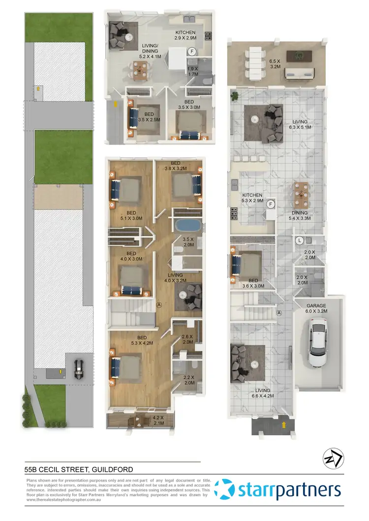 Floorplan of Homely house listing, 55b Cecil Street, Guildford NSW 2161