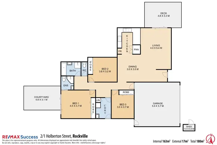 Floorplan of Homely other listing, 2/86A Hogg Street, Rockville QLD 4350