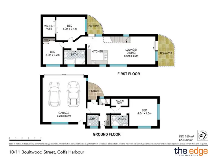 Floorplan of Homely townhouse listing, 10/11 Boultwood Street, Coffs Harbour NSW 2450