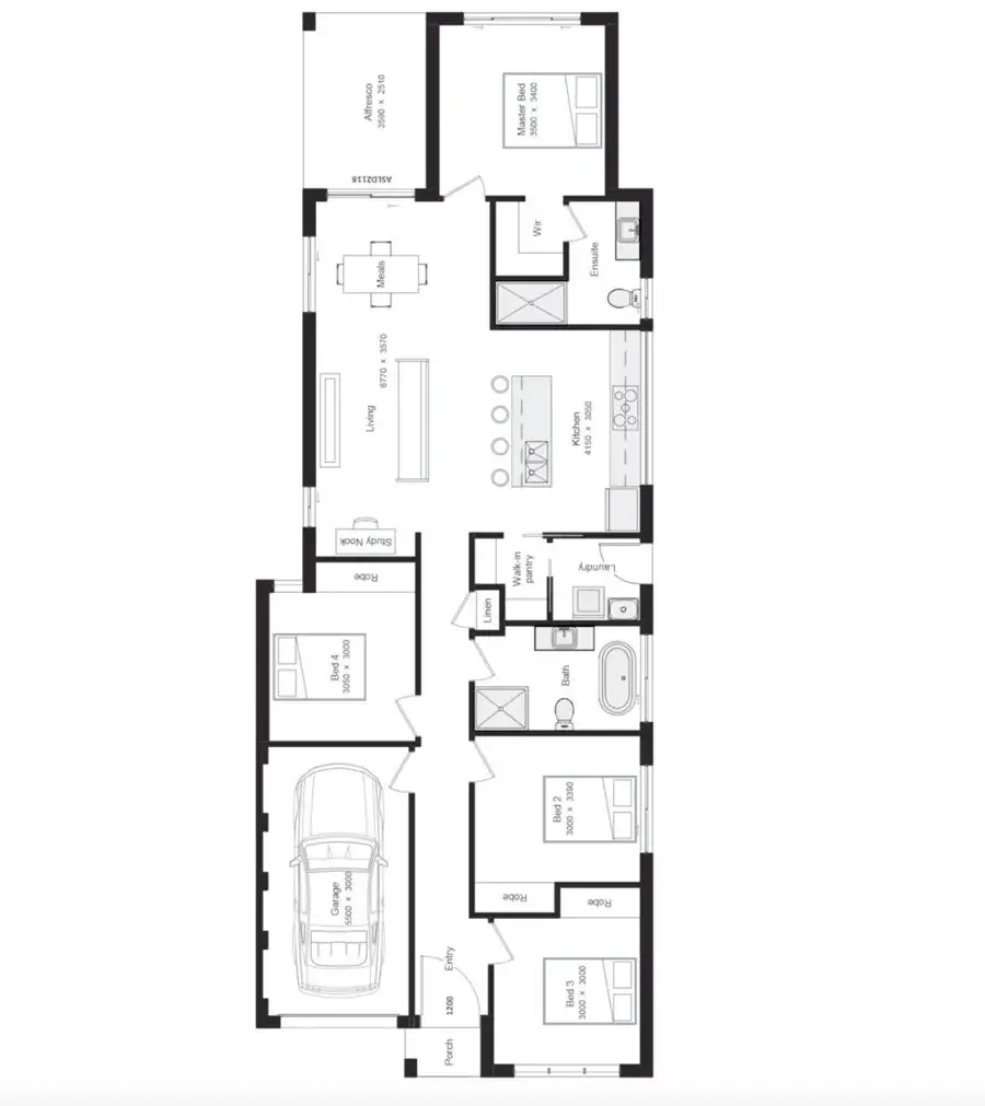 Floorplan of Homely house listing, Lot 317 Proposed Road Gregory Hills, Gregory Hills NSW 2557