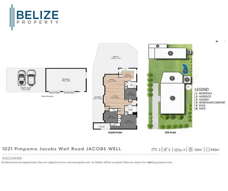 Floorplan of Homely house listing, 1021 Pimpama Jacobs Well Road, Jacobs Well QLD 4208