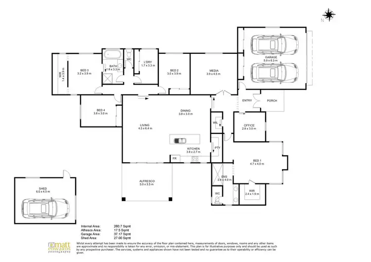 Floorplan of Homely house listing, 38 Webcke Cres, Kleinton QLD 4352