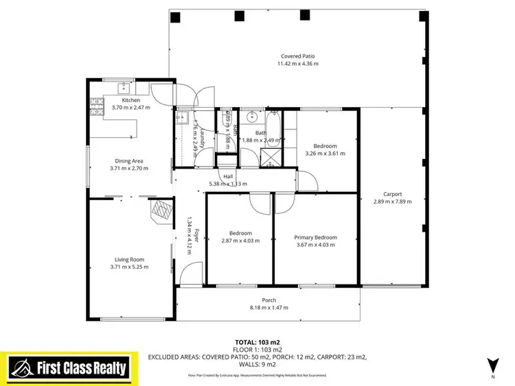 Floorplan of Homely house listing, 14 Tonbridge Way, Morley WA 6062