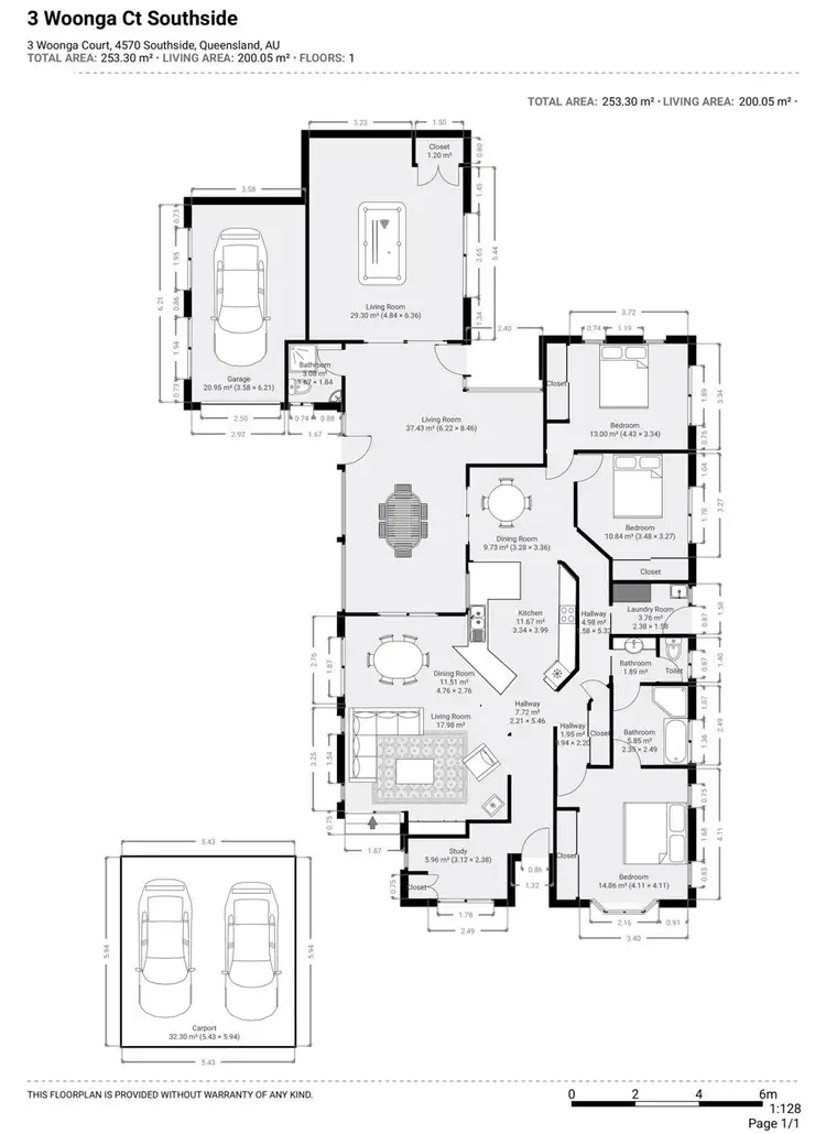 Floorplan of Homely house listing, 3 Woonga Court, Southside QLD 4570