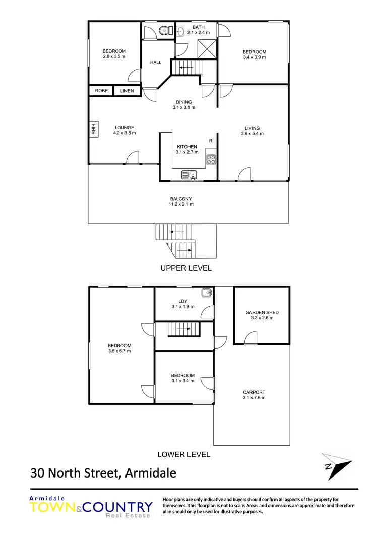 Floorplan of Homely house listing, 30 North Street, Armidale NSW 2350