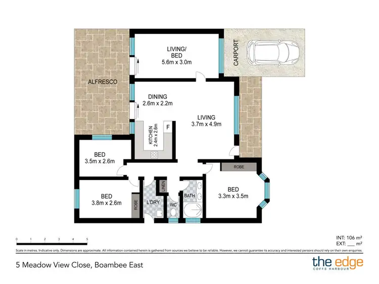 Floorplan of Homely house listing, 5 Meadow View Close, Boambee East NSW 2452
