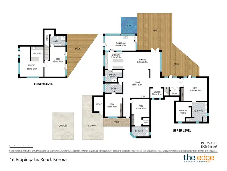 Floorplan of Homely house listing, 16 Rippingales Road, Korora NSW 2450
