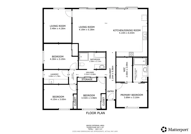 Floorplan of Homely house listing, 236 Burchfield Avenue, Deniliquin NSW 2710