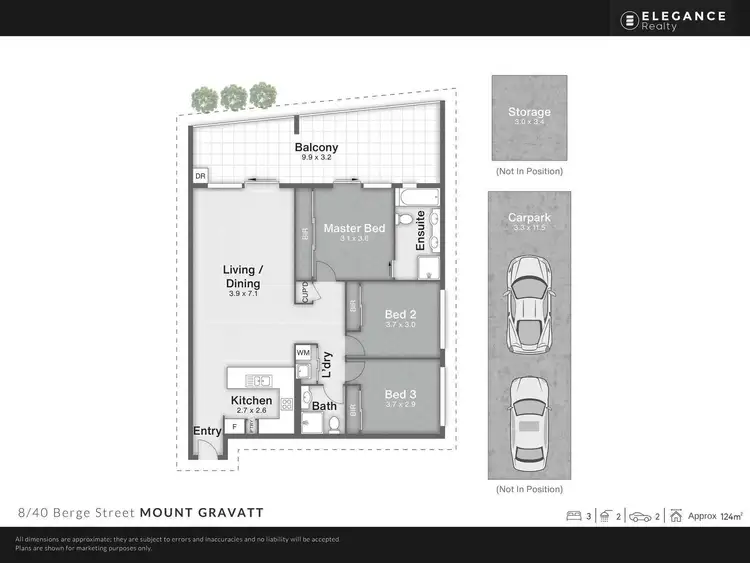 Floorplan of Homely apartment listing, 8/40 Berge Street, Mount Gravatt QLD 4122