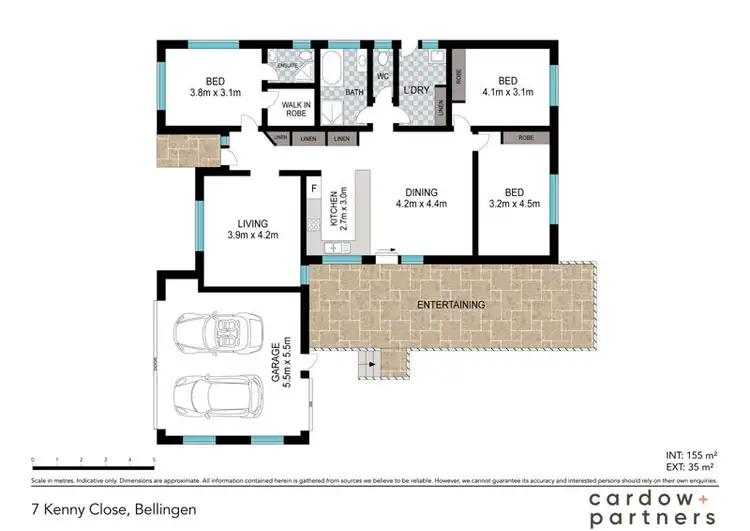 Floorplan of Homely house listing, 7 Kenny Close, Bellingen NSW 2454